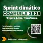 #COAHUILA CONVOCA A JUVENTUDES UNIVERSITARIAS AL SPRINT CLIMÁTICO 2025