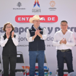 #Durango. Esteban Villegas lleva obras, apoyos y oportunidades de desarrollo a familias de San Luis del Cordero*