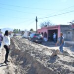 #Lerdo. PRESIDENTA DE LERDO LLEVÓ A CABO SUPERVISIÓN DE OBRA DE PAVIMENTACIÓN EN NAZARENO*