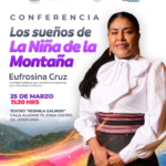#Lerdo. ESTE JUEVES SERÁ LA CONFERENCIA ‘LOS SUEÑOS DE LA NIÑA DE LA MONTAÑA’ EN LERDO*