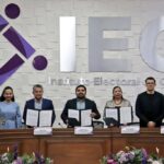 #Coahuila. Firman convenio IEC, Poder Judicial y Tribunal Electoral de Coahuila para garantizar aplicación de la “3 de 3 contra la violencia” en candidaturas Trabajarán de la mano para evitar que personas violentadoras ocupen una diputación local