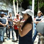 #Lerdo. SUSY TORRECILLAS ENCABEZA LABORES DE LIMPIEZA TRAS AFECTACIONES POR GRANIZADA*