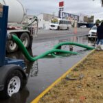 #GP. Granizada y chubasco colapsan vialidades en Gómez Palacio; activan operativo emergente*