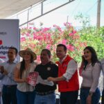 #Lerdo. ENTREGAN OBRA DE PAVIMENTACIÓN EN VILLA DE NAZARENO, SUSY TORRECILLAS Y ESTEBAN VILLEGAS*