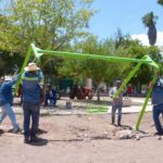 #Torreón. Avanzan mejoras en el Bosque Venustiano Carranza con reforestación y nuevos juegos infantiles