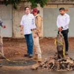 #GP. Supervisa Betzabé Martínez obras de drenaje y pavimentaciones en Zona Urbana de Gómez Palacio*