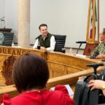 #Durango. Seguiremos haciendo equipo con las Fuerzas Federales para mantener la paz en Durango; todo mi respaldo al Ejército, a la Guardia Nacional y a la Marina*