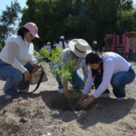 #GP. Betzabé Martínez encabeza jornada de reforestación en el Parque 5 de Mayo*