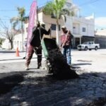#GP. Refuerza Betzabé Martínez estrategia de bacheo con cuadrillas nocturnas y trabajo durante los fines de semana*