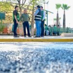 #Torreón. MARS SUPERVISA TRABAJOS DE MICROCARPETA ASFÁLTICA EN LA EDUARDO GUERRA